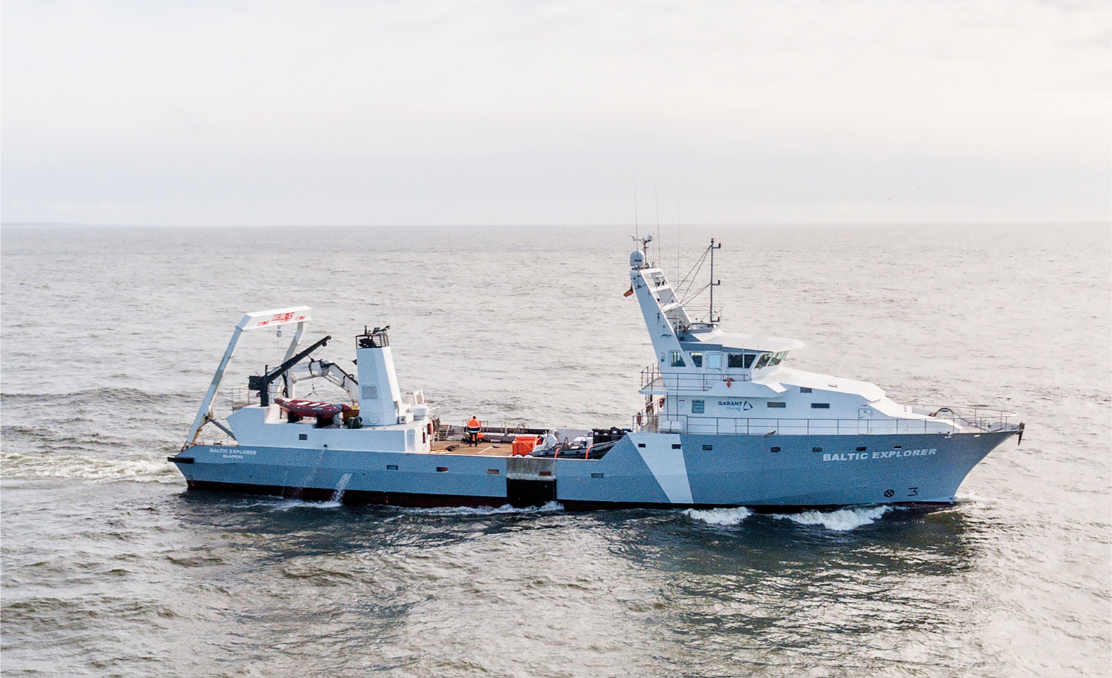 Image of the exterior of the Baltic Explorere